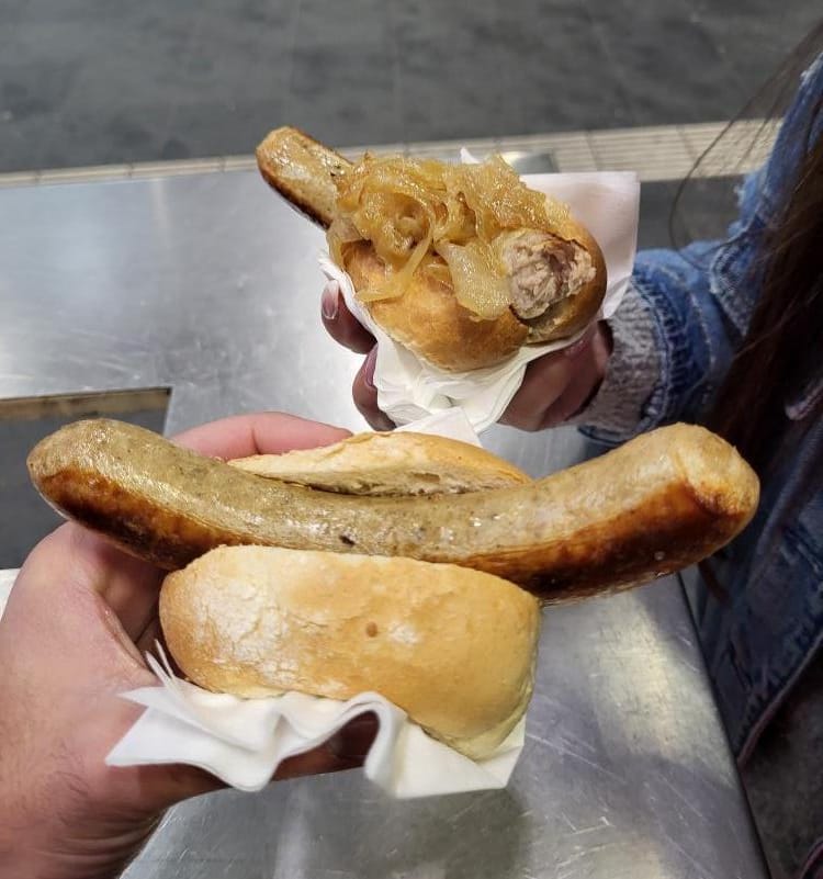 Christmas Market BratWurst