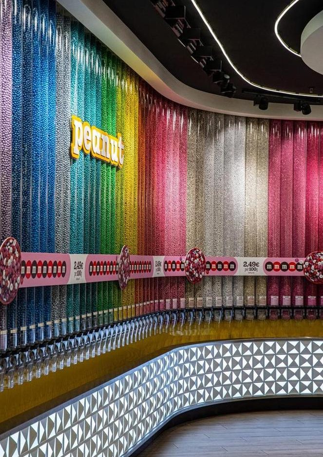 Candy at the M&M store In Kudamm