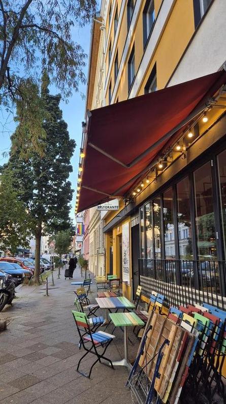 Colorful atmosphere in Kreuzberg