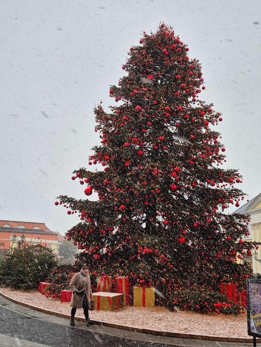 Designer outlet Berlin in Christmas