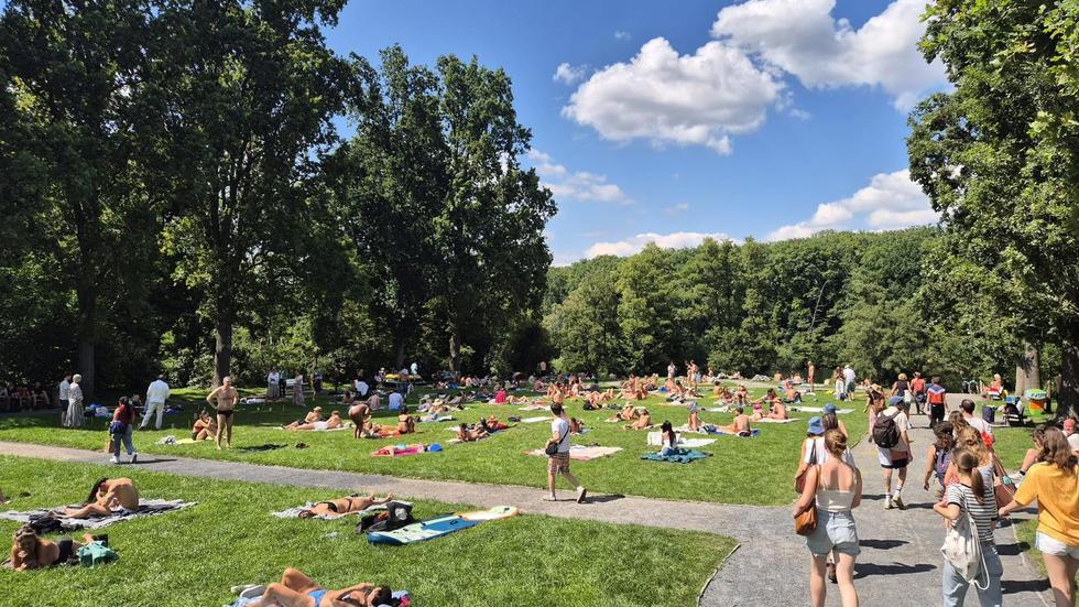 Schlechten see entrance in Berlin