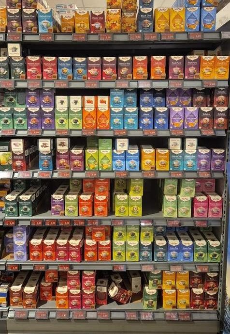 Huge variety of Yogi Tea