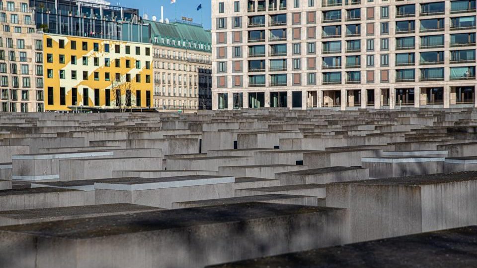 Historical sights in Berlin - Memorial to the Murdered Jews of Europe