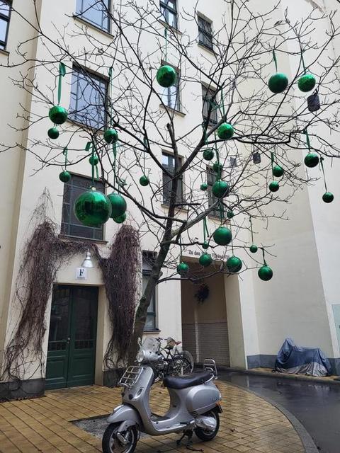 Hackesche höfe in Christmas