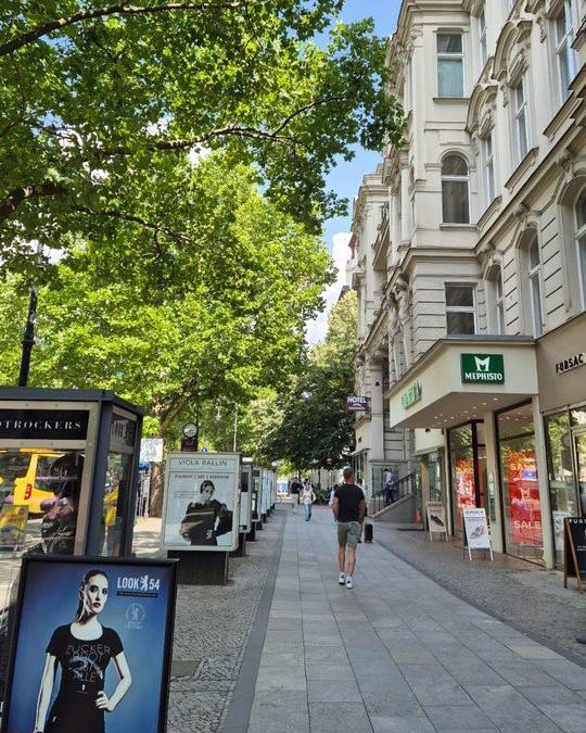 Main areas in Berlin - Kurfürstendamm