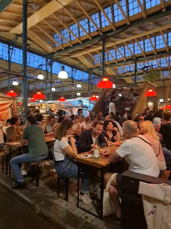 Atmosphere at Markthalle Neun Kreuzberg Berlin